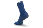 Defiance Grip Socks Blue - mid calf length