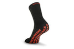 Defiance Grip Socks Black - mid calf length