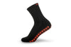 Defiance Grip Socks Black - mid calf length